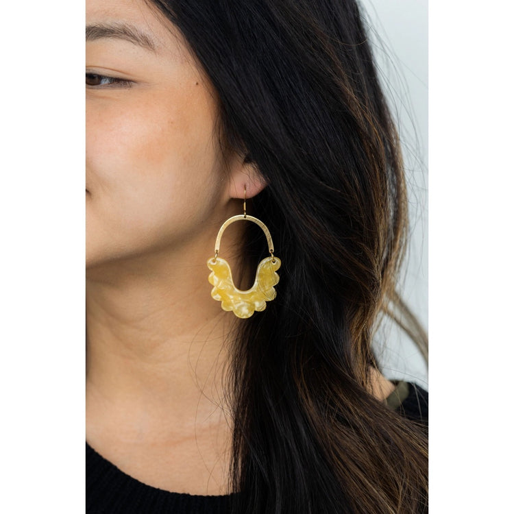 Scarlett Earrings- Marigold