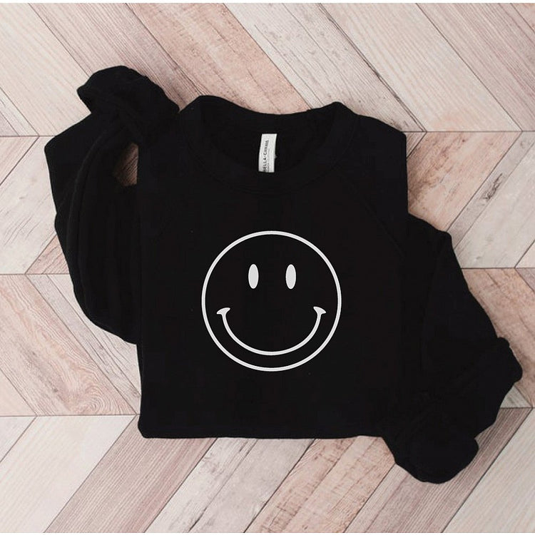 SMILEY FACE SWEATSHIRT