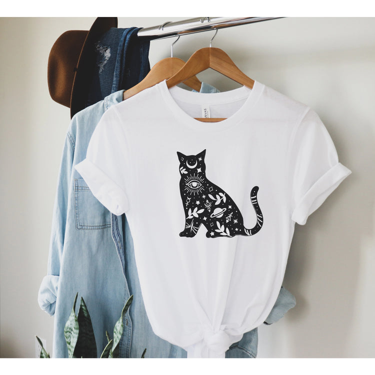 Halloween Shirt- Mystical Cat