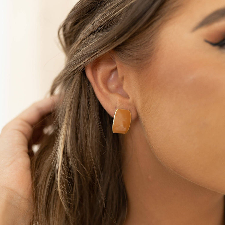 Shiloh Earrings - Mauve