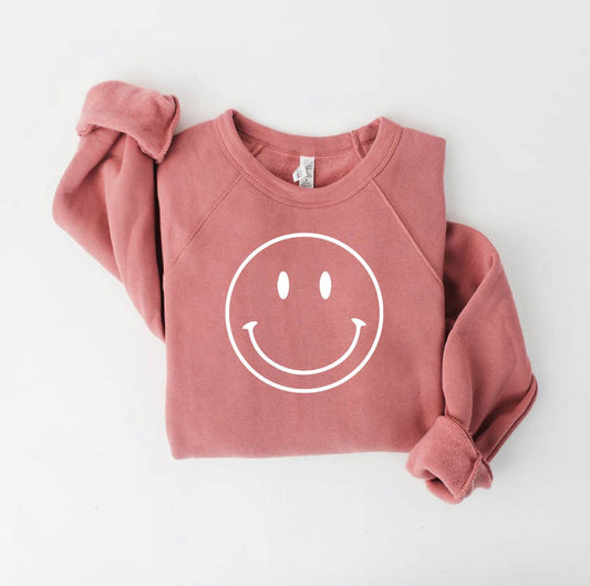 SMILEY FACE SWEATSHIRT