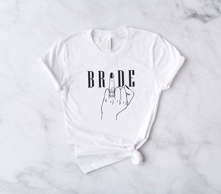 Bride Adult Shirt- V-Neck