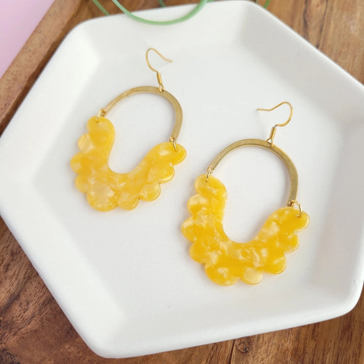 Scarlett Earrings- Marigold