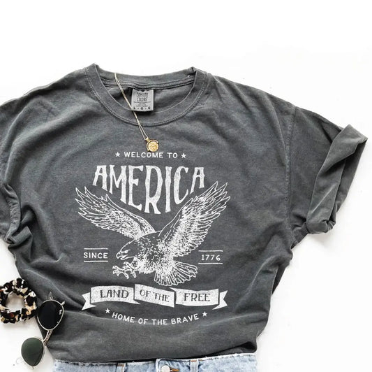 Welcome to America- Graphic T-Shirt