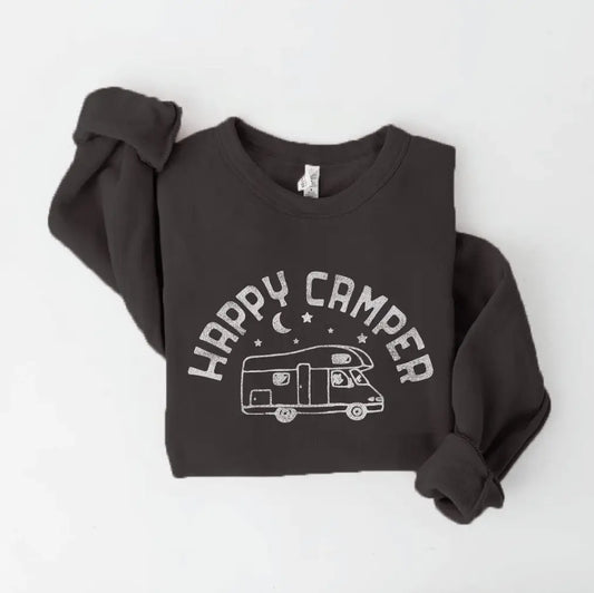 Happy Camper Graphic Crewneck